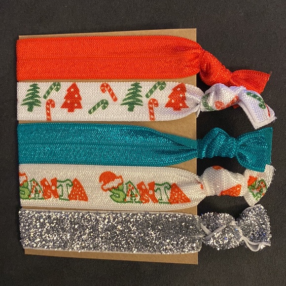 Christmas Hair Tie Set #217 - Picture 2 of 2